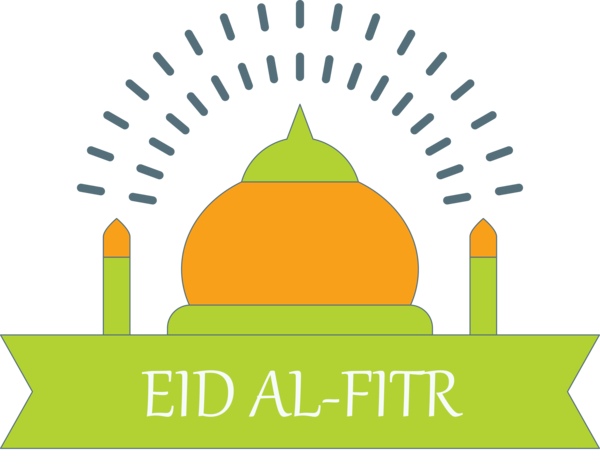 Transparent Eid al Fitr Green Landmark Logo for Id al fitr for Eid Al Fitr