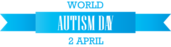 Transparent Autism Awareness Day Text Font Blue for World Autism Awareness Day for Autism Awareness Day