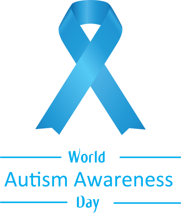 Transparent Autism Awareness Day Blue Aqua Font for World Autism Awareness Day for Autism Awareness Day