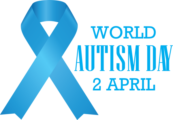 Transparent Autism Awareness Day Blue Aqua Turquoise for World Autism Awareness Day for Autism Awareness Day