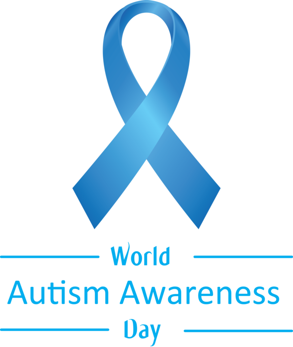 Transparent Autism Awareness Day Text Azure Font for World Autism Awareness Day for Autism Awareness Day