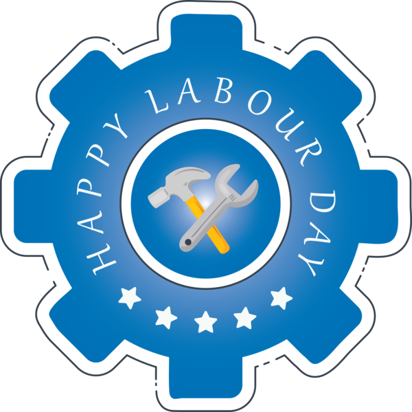 Transparent Labour Day Logo for Labor Day for Labour Day