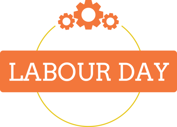 Transparent Labour Day Text Line Logo for Labor Day for Labour Day