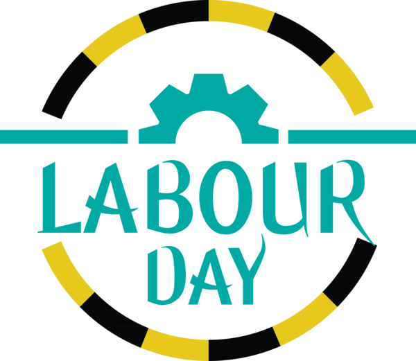 Transparent Labour Day Logo Line Circle for Labor Day for Labour Day