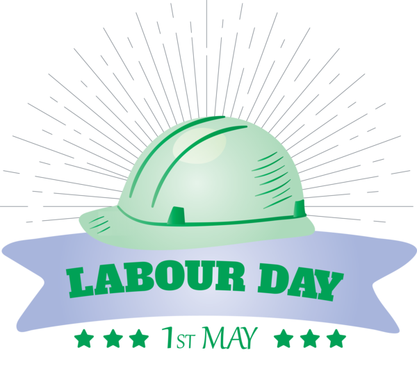Transparent Labour Day Green Logo Text for Labor Day for Labour Day