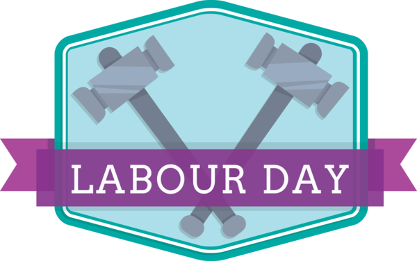 Transparent Labour Day Line Logo Label for Labor Day for Labour Day