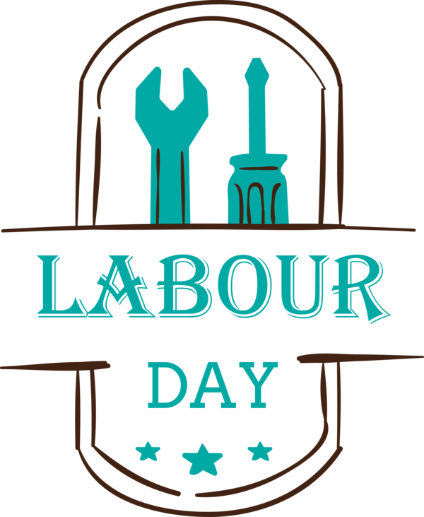 Transparent Labour Day Line Logo Line art for Labor Day for Labour Day