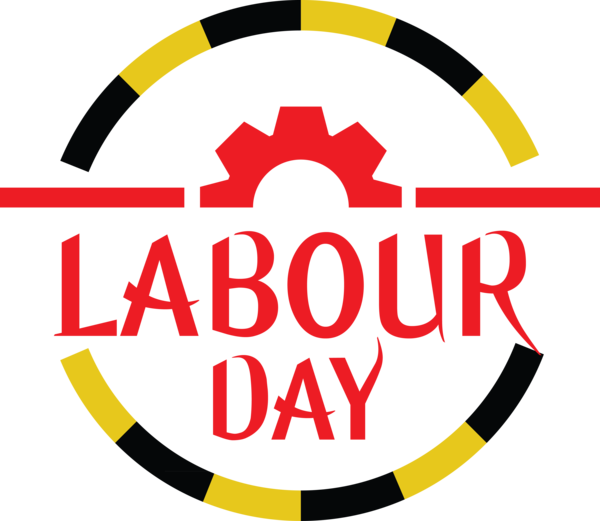 Transparent Labour Day Logo Circle Emblem for Labor Day for Labour Day