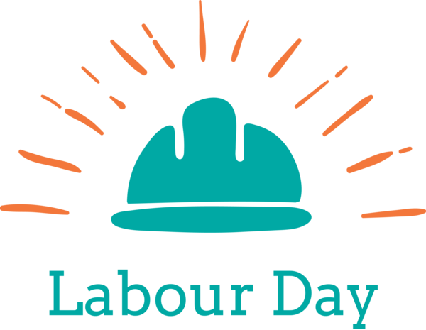 Transparent Labour Day Logo Line Headgear for Labor Day for Labour Day