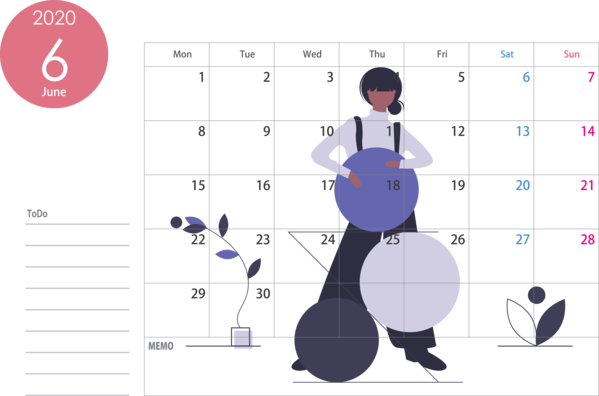 Transparent New Year Games Diagram for Printable 2020 Calendar for New Year