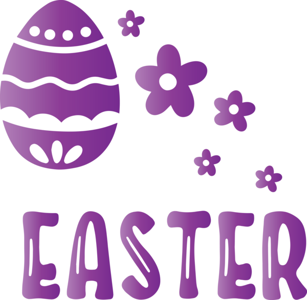 Transparent Easter Violet Purple Magenta for Easter Day for Easter