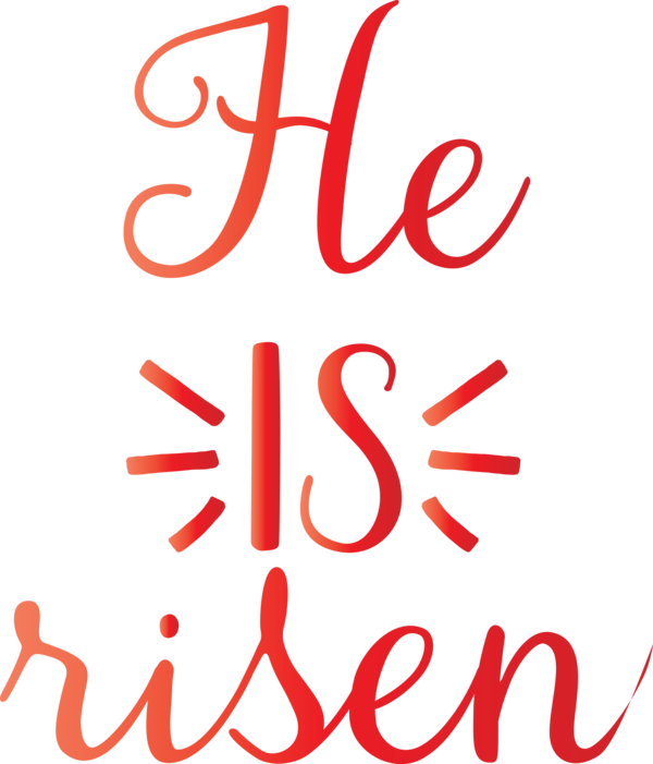 Transparent Easter Text Font for Easter Day for Easter