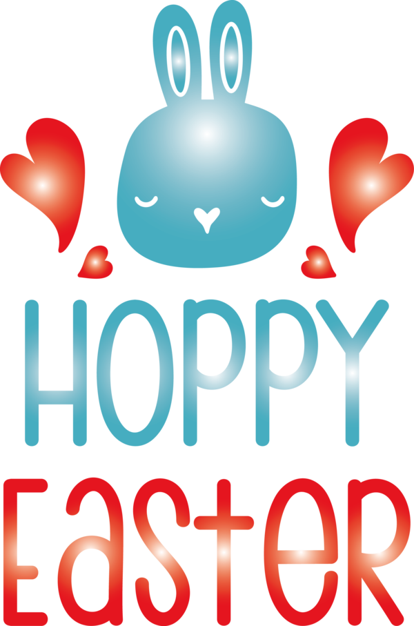 Transparent Easter Text for Easter Day for Easter