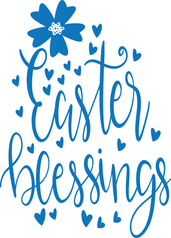 Transparent Easter Text Font Calligraphy for Easter Day for Easter