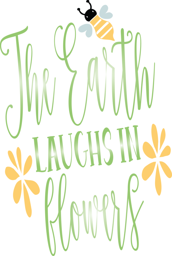 Transparent Earth Day Text Font Leaf for Happy Earth Day for Earth Day