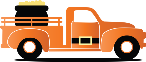 Transparent St. Patrick's Day Vehicle Car Orange for Saint Patrick for St Patricks Day