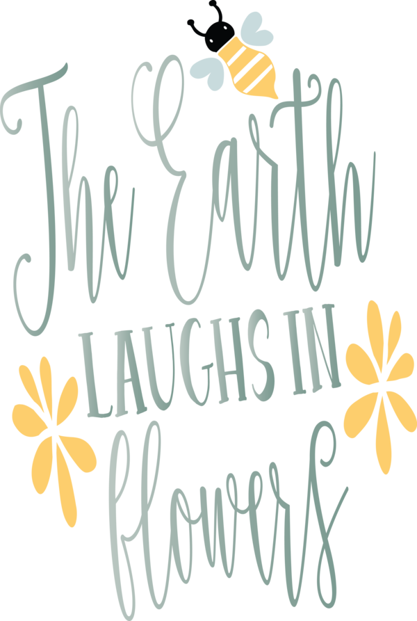 Transparent Earth Day Font Text Leaf for Happy Earth Day for Earth Day