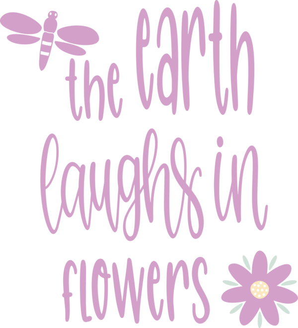 Transparent Earth Day Font Text Pink for Happy Earth Day for Earth Day
