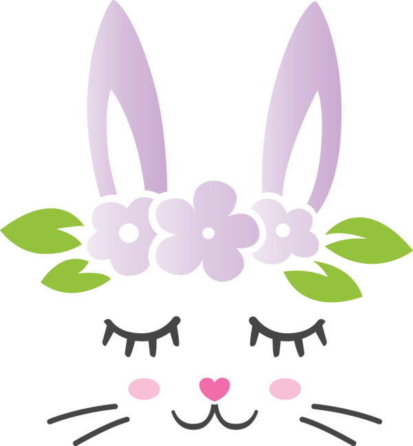 Transparent Easter Easter bunny Whiskers for Easter Bunny for Easter