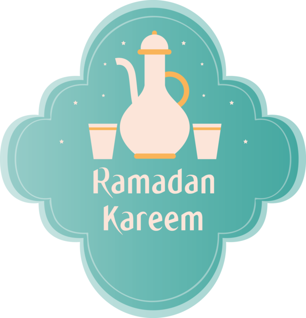 Transparent Ramadan Logo Label for EID Ramadan for Ramadan