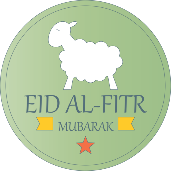 Transparent Eid al Fitr Goats Logo Sheep for Id al fitr for Eid Al Fitr