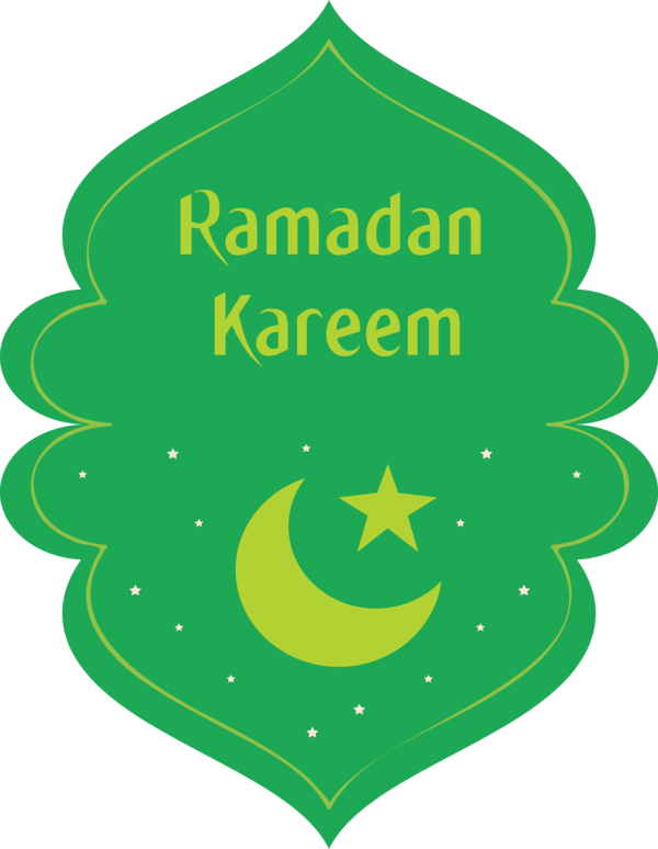 Transparent Ramadan Green Logo Symbol for EID Ramadan for Ramadan