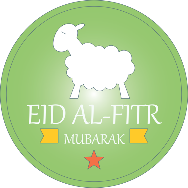 Transparent Eid al Fitr Green Logo Goats for Id al fitr for Eid Al Fitr