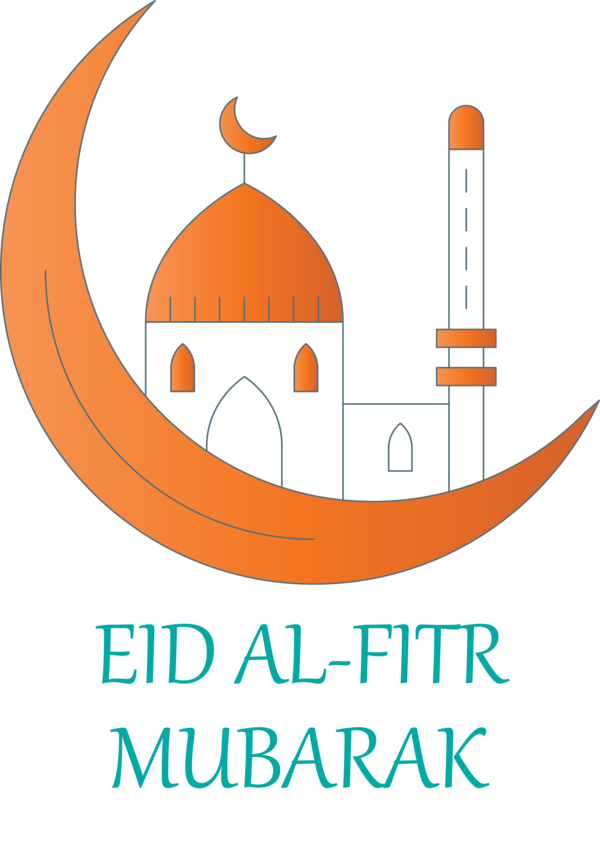 Transparent Eid al Fitr Logo Line for Id al fitr for Eid Al Fitr