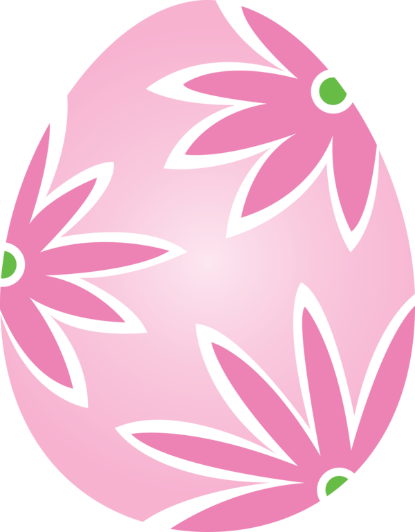 Transparent Easter Pink Easter egg Leaf for Easter Egg for Easter