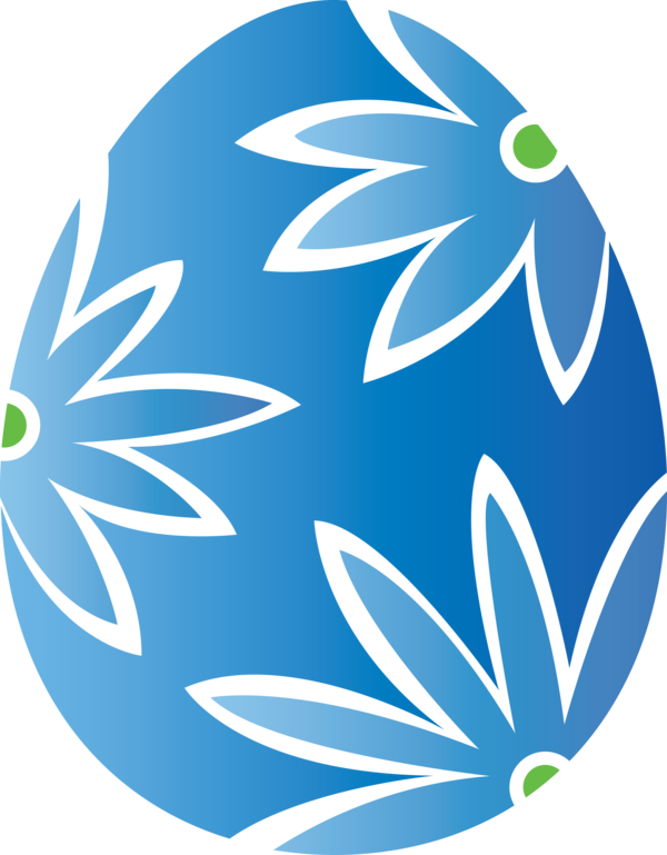 Transparent Easter Logo Plant for Easter Egg for Easter