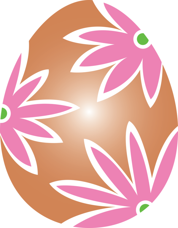 Transparent Easter Plant Petal for Easter Egg for Easter