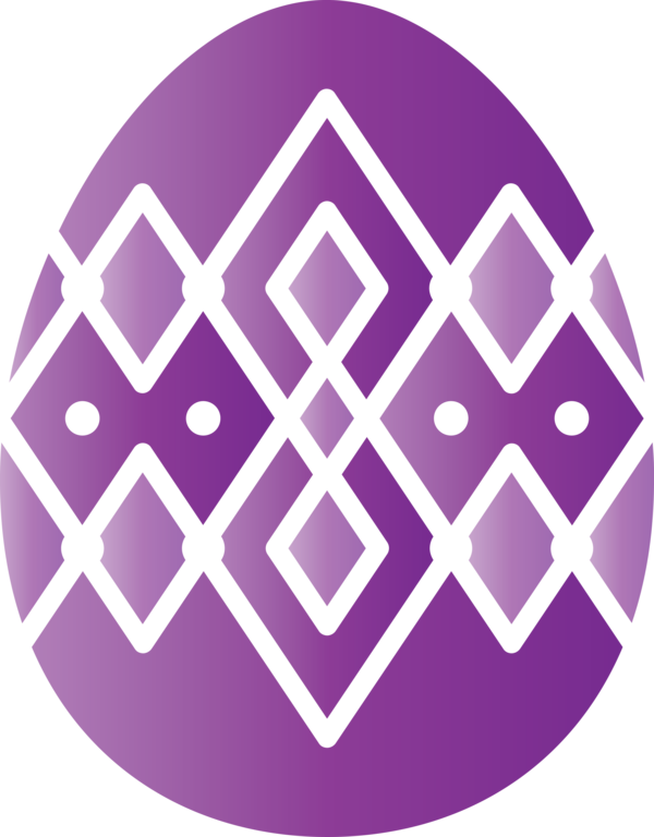 Transparent Easter Violet Purple Pattern for Easter Egg for Easter