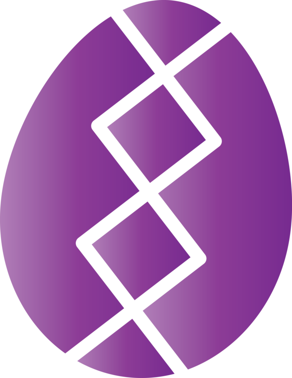 Transparent Easter Violet Purple Magenta for Easter Egg for Easter