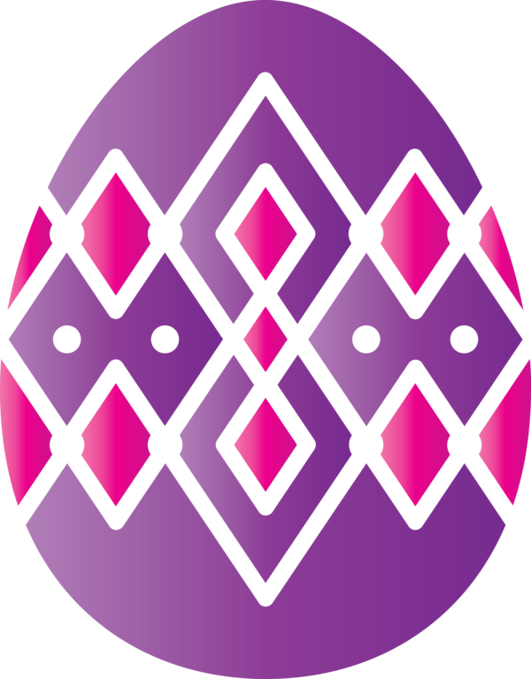 Transparent Easter Violet Purple Magenta for Easter Egg for Easter