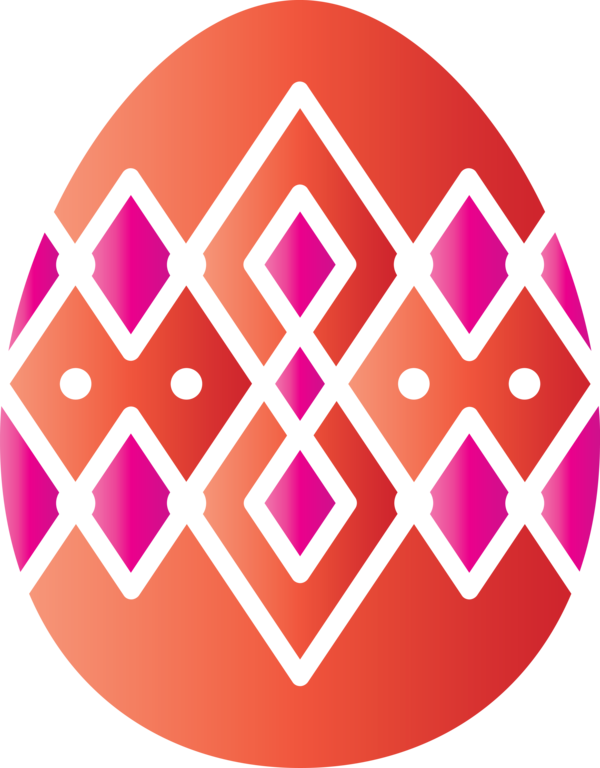Transparent Easter Pink Pattern Magenta for Easter Egg for Easter