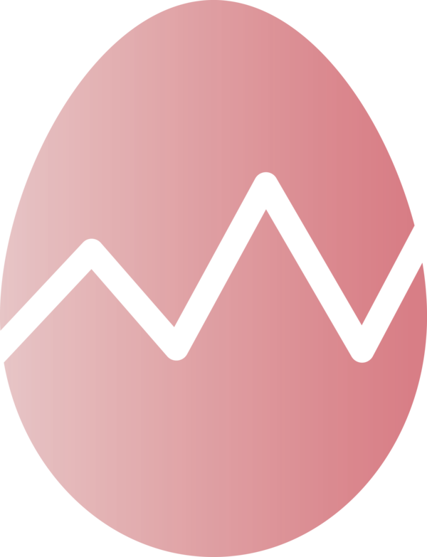 Transparent Easter Pink Logo Material property for Easter Egg for Easter