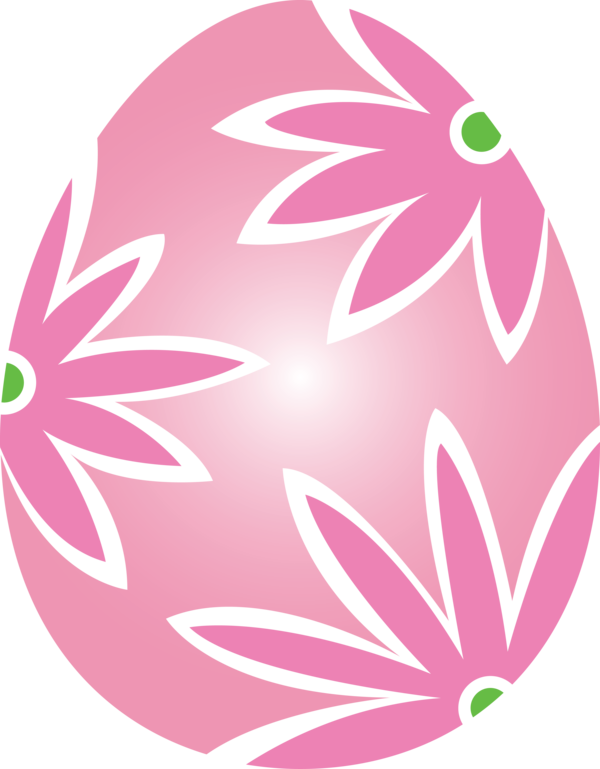 Transparent Easter Pink Easter egg Leaf for Easter Egg for Easter