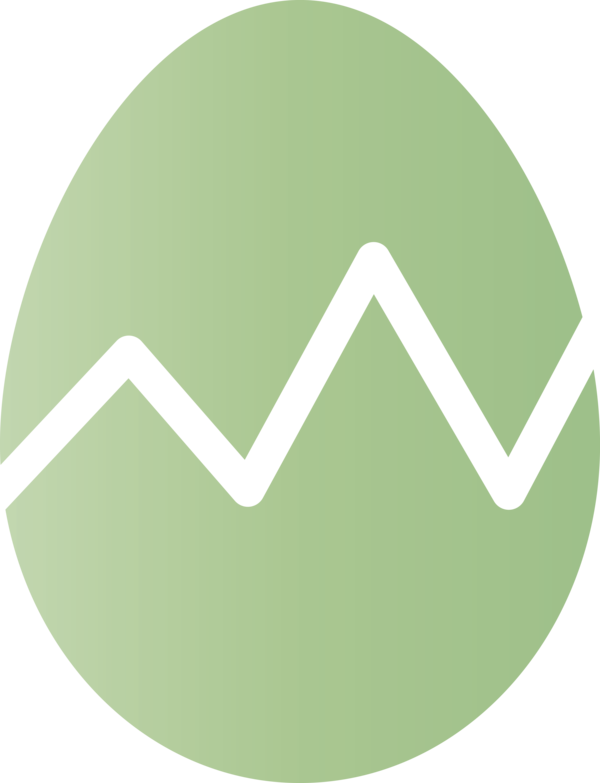 Transparent Easter Green Logo Leaf for Easter Egg for Easter