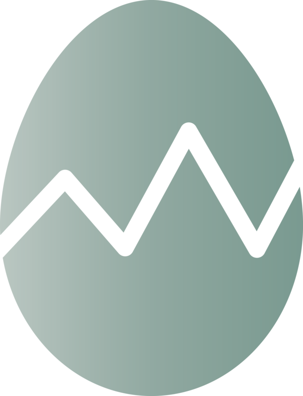 Transparent Easter Green Logo Font for Easter Egg for Easter
