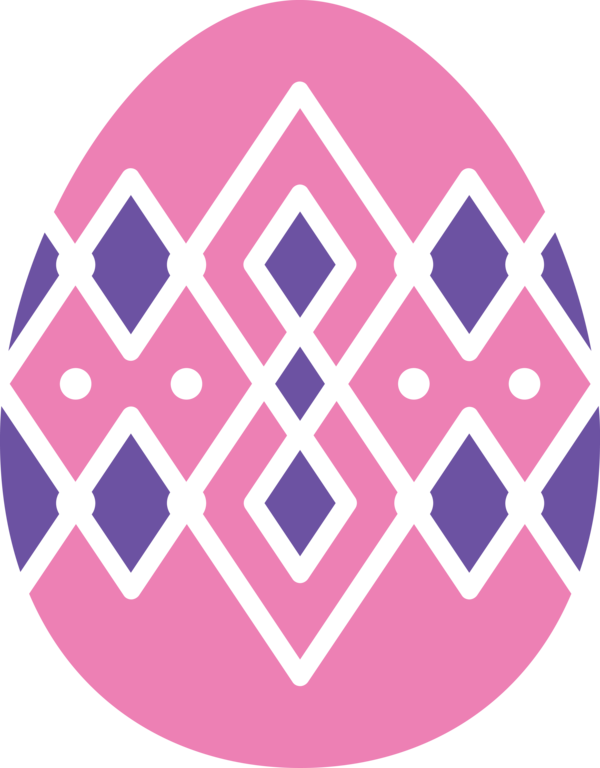 Transparent Easter Violet Purple Pink for Easter Egg for Easter