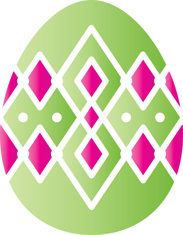 Transparent Easter Pink Pattern Line for Easter Egg for Easter