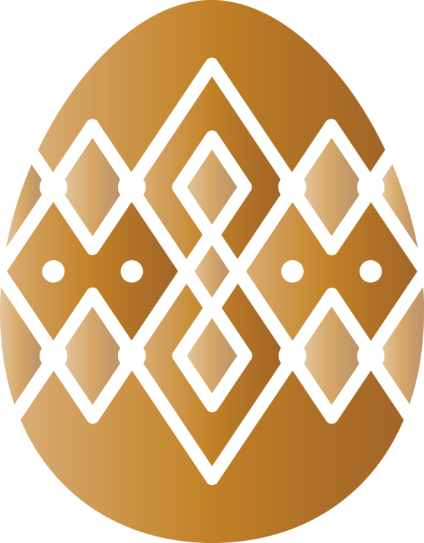 Transparent Easter Pattern for Easter Egg for Easter