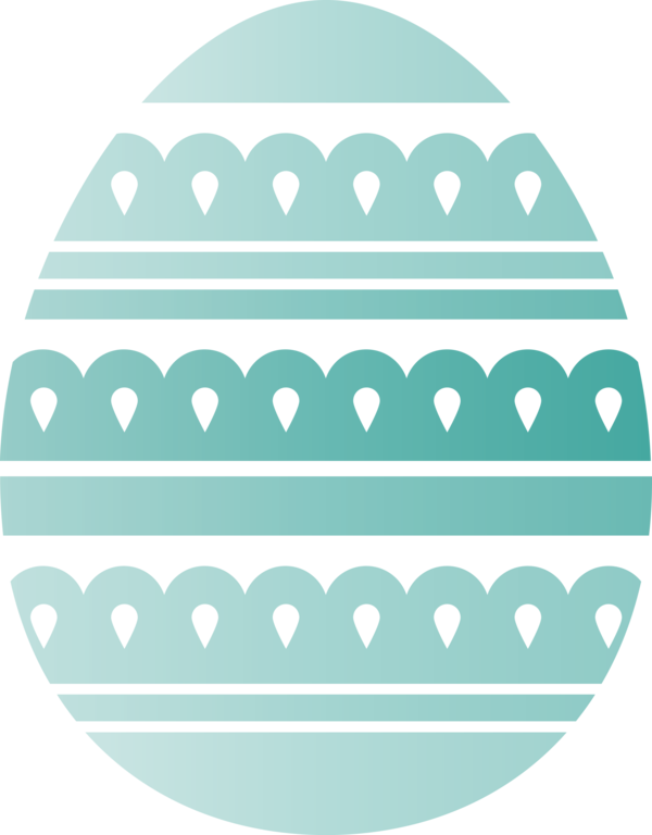 Transparent Easter Circle for Easter Egg for Easter