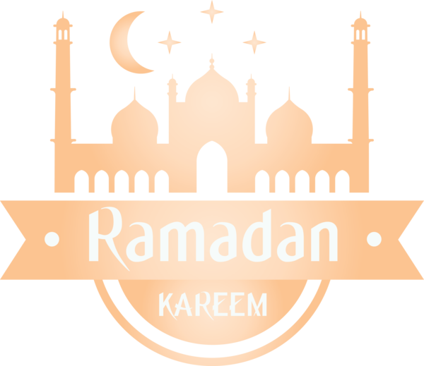 Transparent Ramadan Logo Mosque Candle holder for EID Ramadan for Ramadan