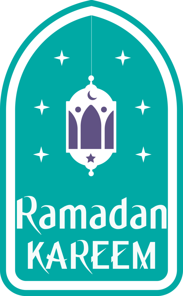 Transparent Ramadan Logo Font for EID Ramadan for Ramadan