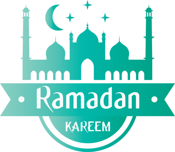 Transparent Ramadan Logo Landmark Mosque for EID Ramadan for Ramadan