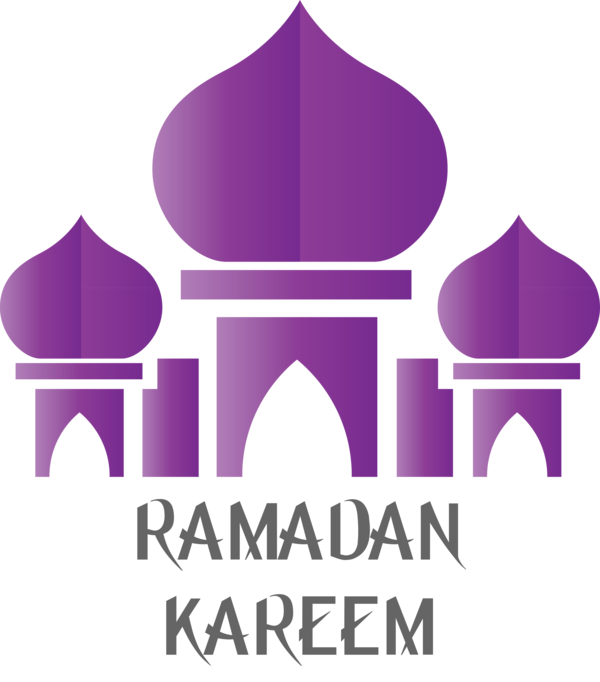 Transparent Ramadan Purple Logo Violet for EID Ramadan for Ramadan