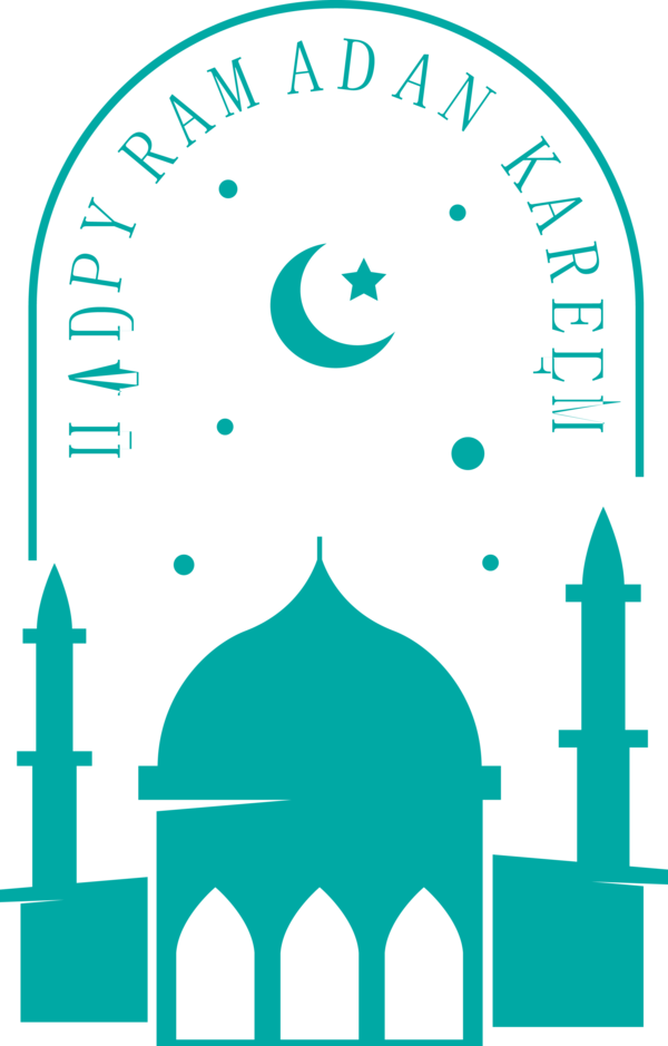 Transparent Ramadan Line art for EID Ramadan for Ramadan