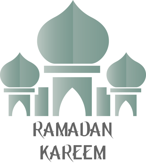 Transparent Ramadan Logo Green Font for EID Ramadan for Ramadan