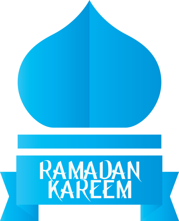 Transparent Ramadan Blue Turquoise Aqua for EID Ramadan for Ramadan